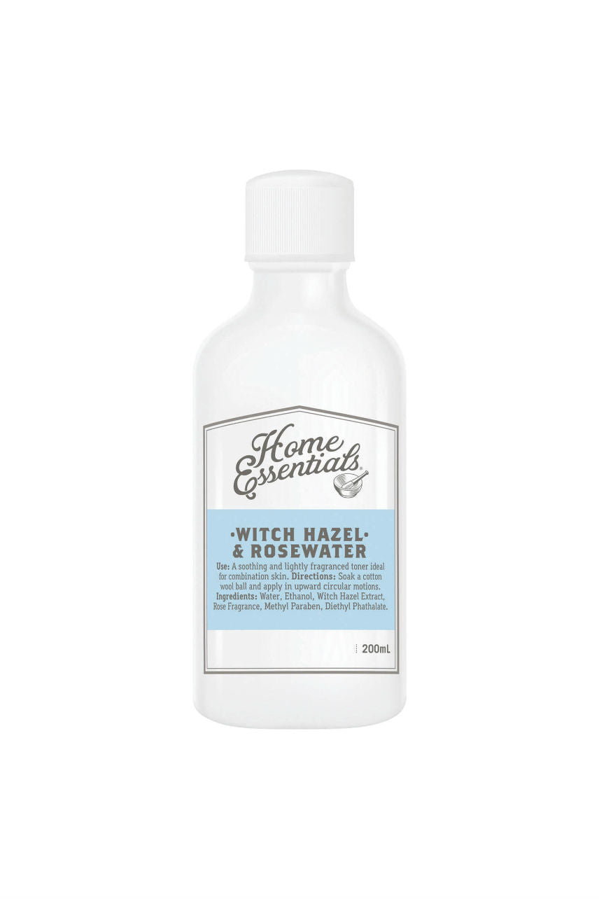 Home Essentials Witch Hazel & Rosewater 200ml - Life Pharmacy St Lukes