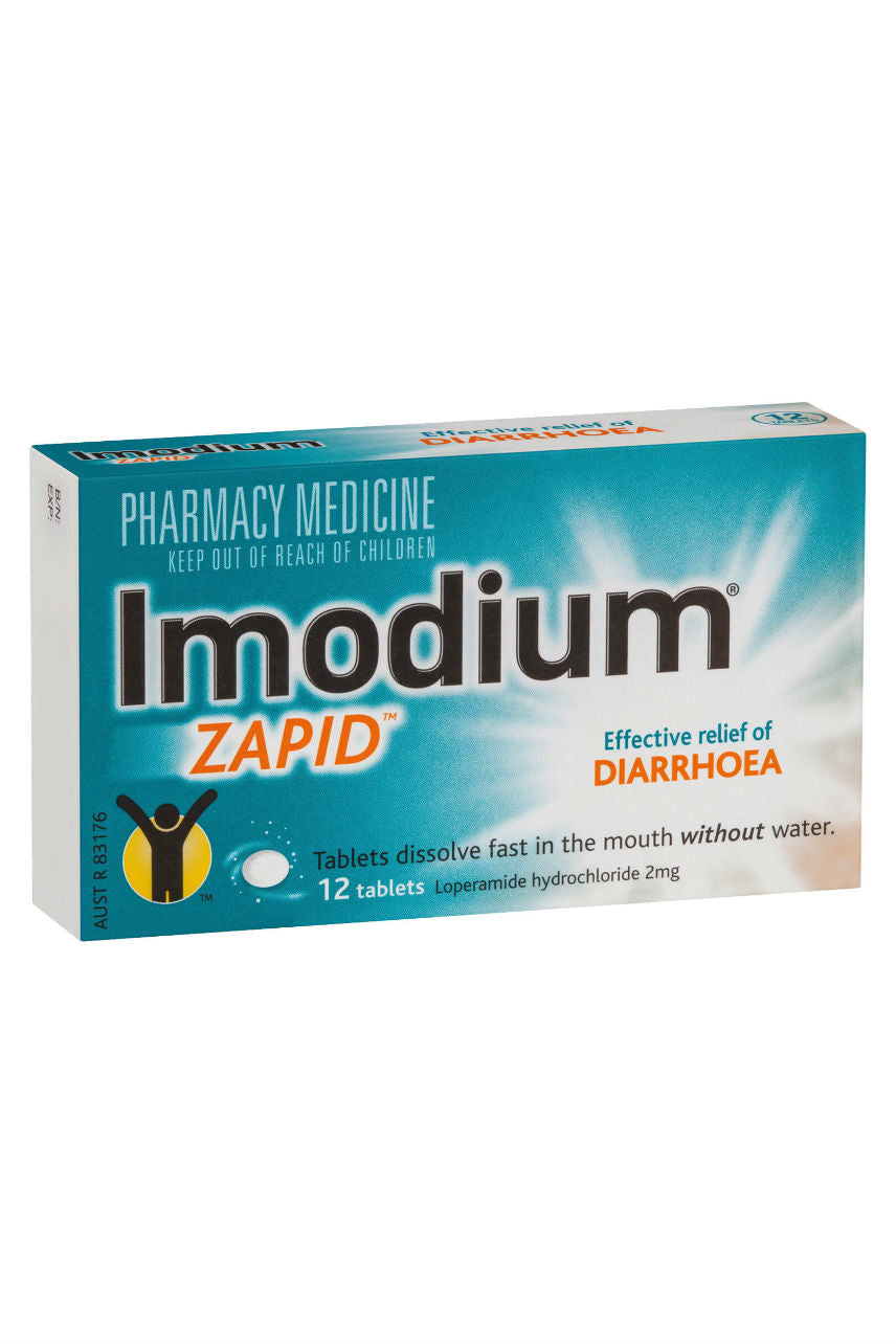 IMODIUM Zapid 2mg 12tabs - Life Pharmacy St Lukes