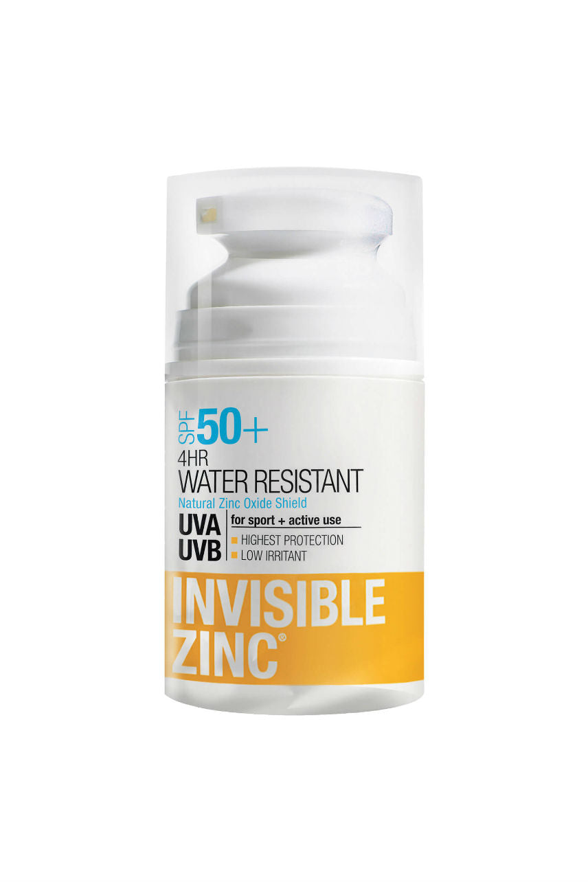 Invisible Zinc 4Hr Water Resistant SPF50+ 50ml - Life Pharmacy St Lukes