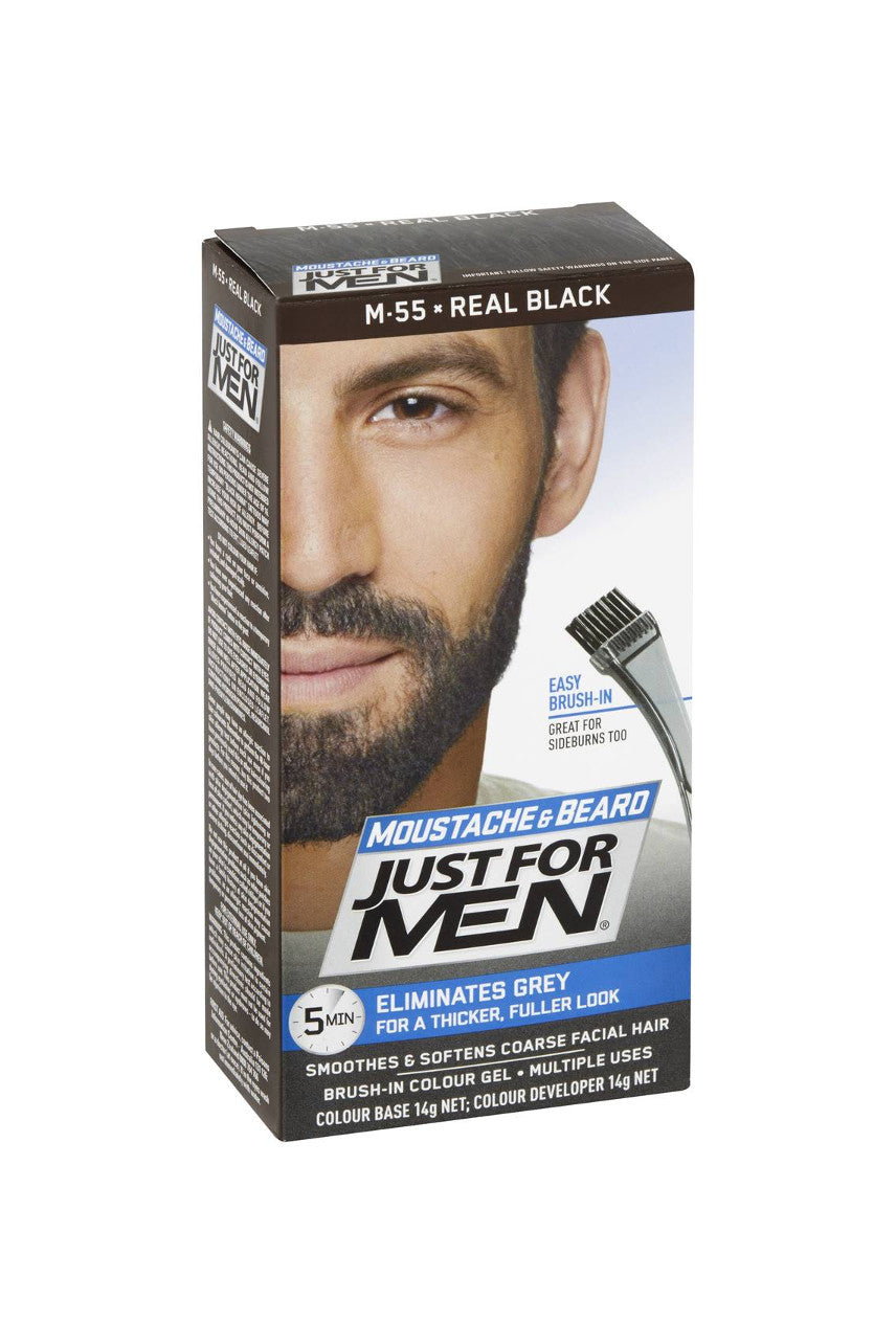 JUST FOR MEN Beard Real Black - Life Pharmacy St Lukes