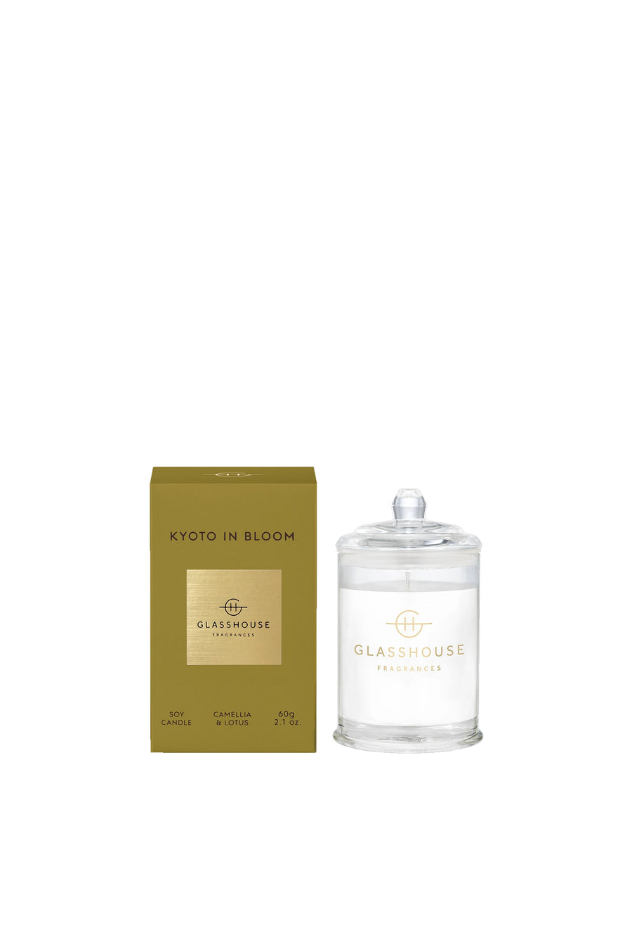 GLASSHOUSE FRAGRANCES Kyoto in Bloom Candle 60g - Life Pharmacy St Lukes