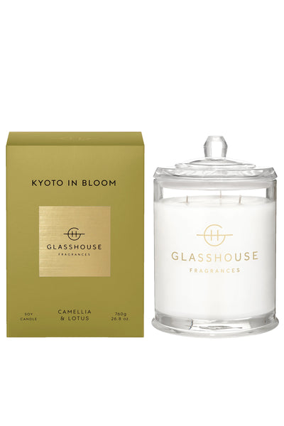 GLASSHOUSE FRAGRANCES Kyoto in Bloom Candle 760g - Life Pharmacy St Lukes