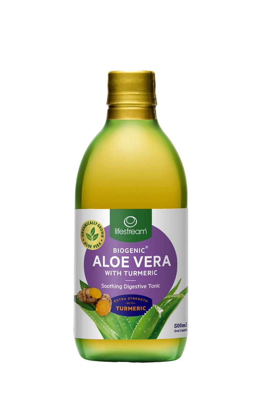 LIFESTREAM Biogenic Aloe Vera With Turmeric Tonic 500ml - Life Pharmacy St Lukes