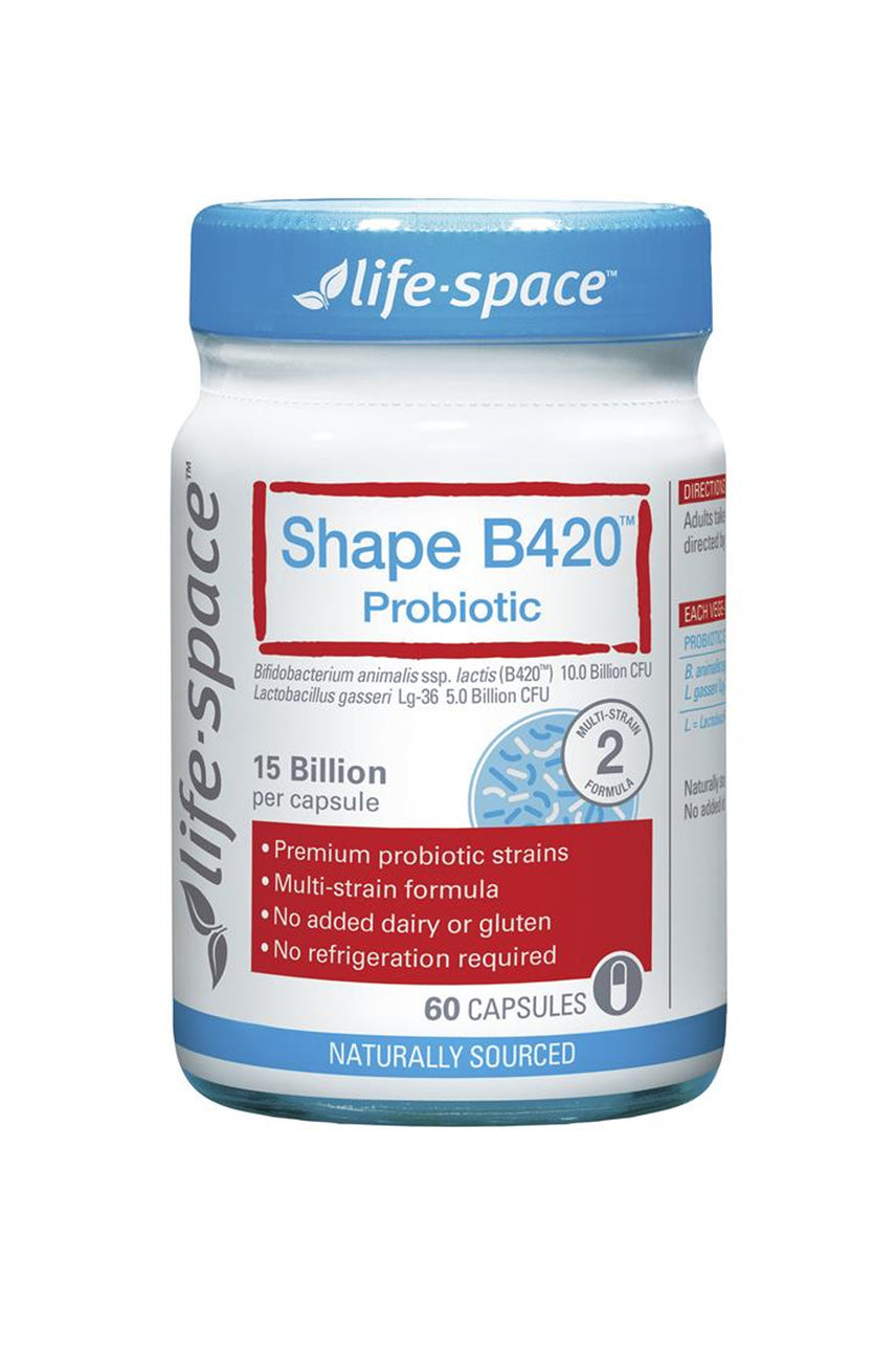 LifeSpace Shape B420™ Probiotic 60 Capsules - Life Pharmacy St Lukes