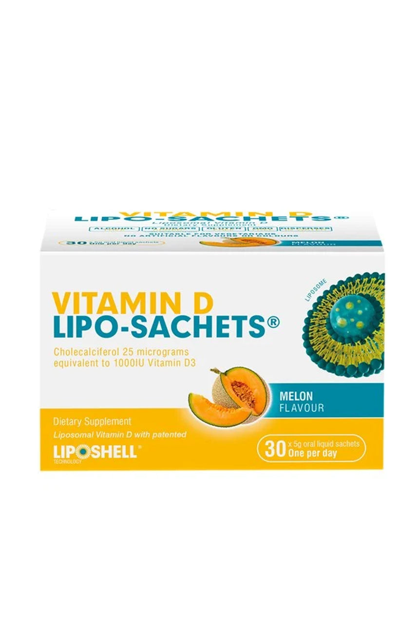 LIPOSHELL Vitamin D Lipo-Sachets 1000IU - Life Pharmacy St Lukes