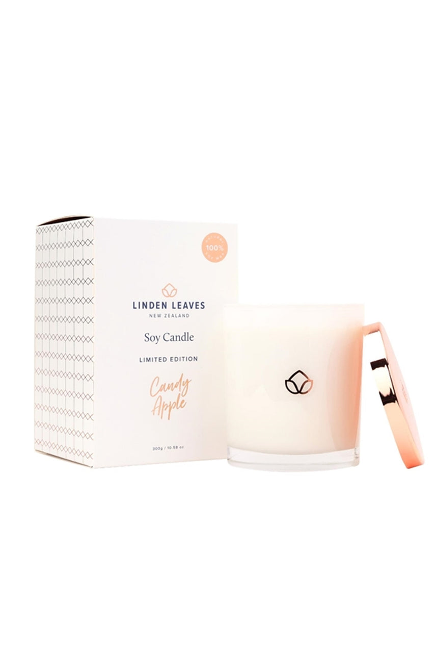 LINDEN LEAVES Soy Candle Candy Apple 300g - Life Pharmacy St Lukes