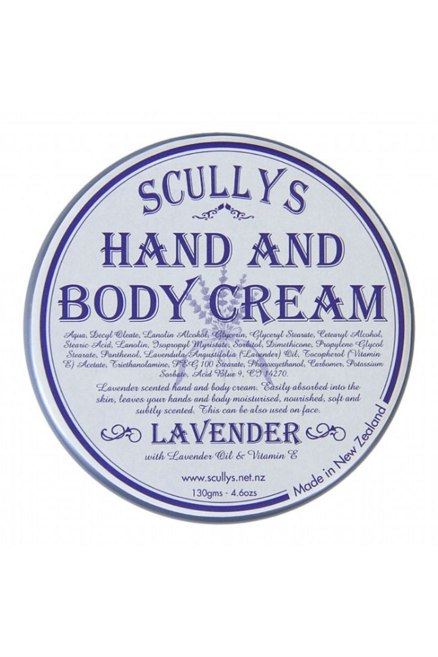 SCULLYS Lavender Hand & Body Cream - Life Pharmacy St Lukes