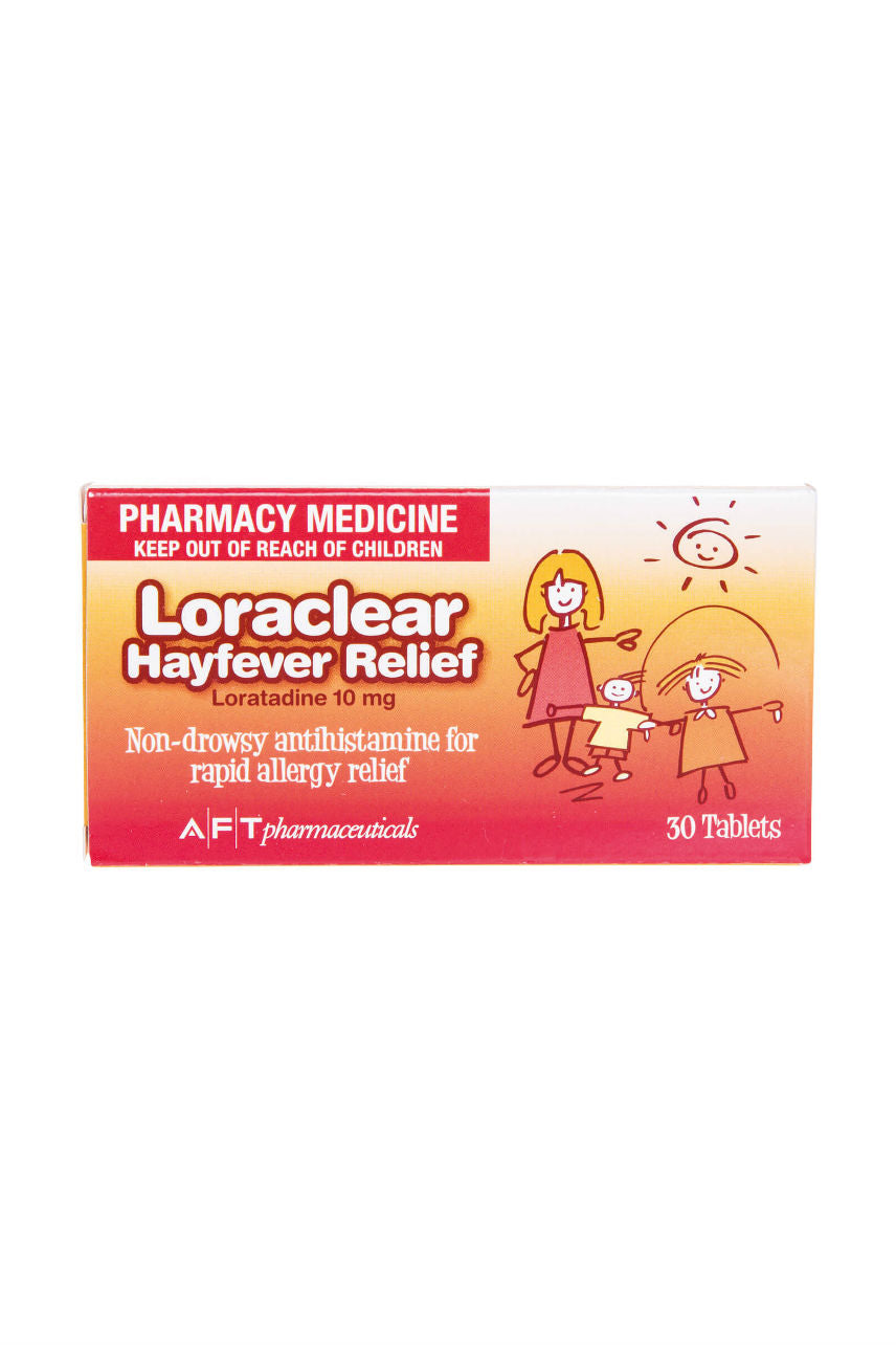 LORACLEAR Hayfever 10mg 30 tabs - Life Pharmacy St Lukes