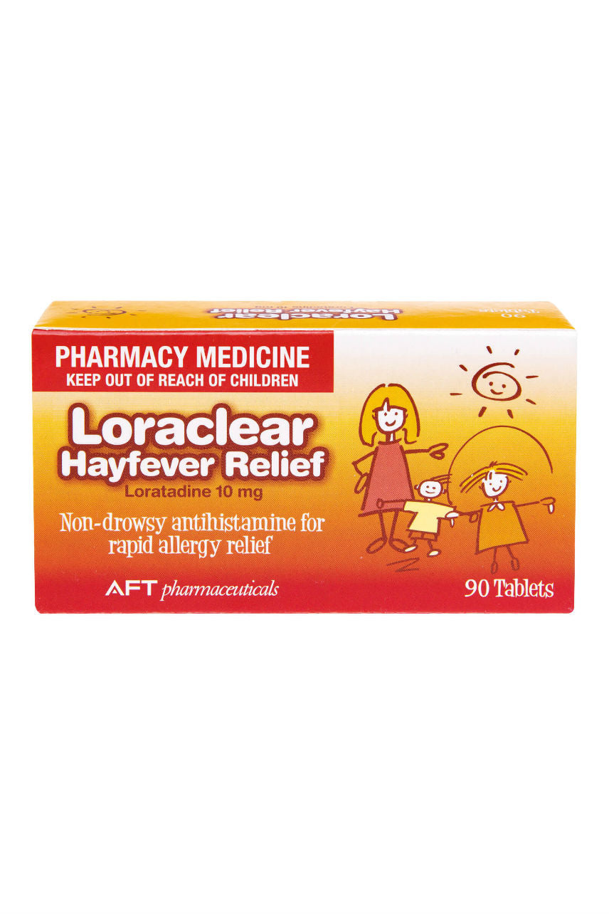 LORACLEAR Hayfever 10mg 90 tabs - Life Pharmacy St Lukes