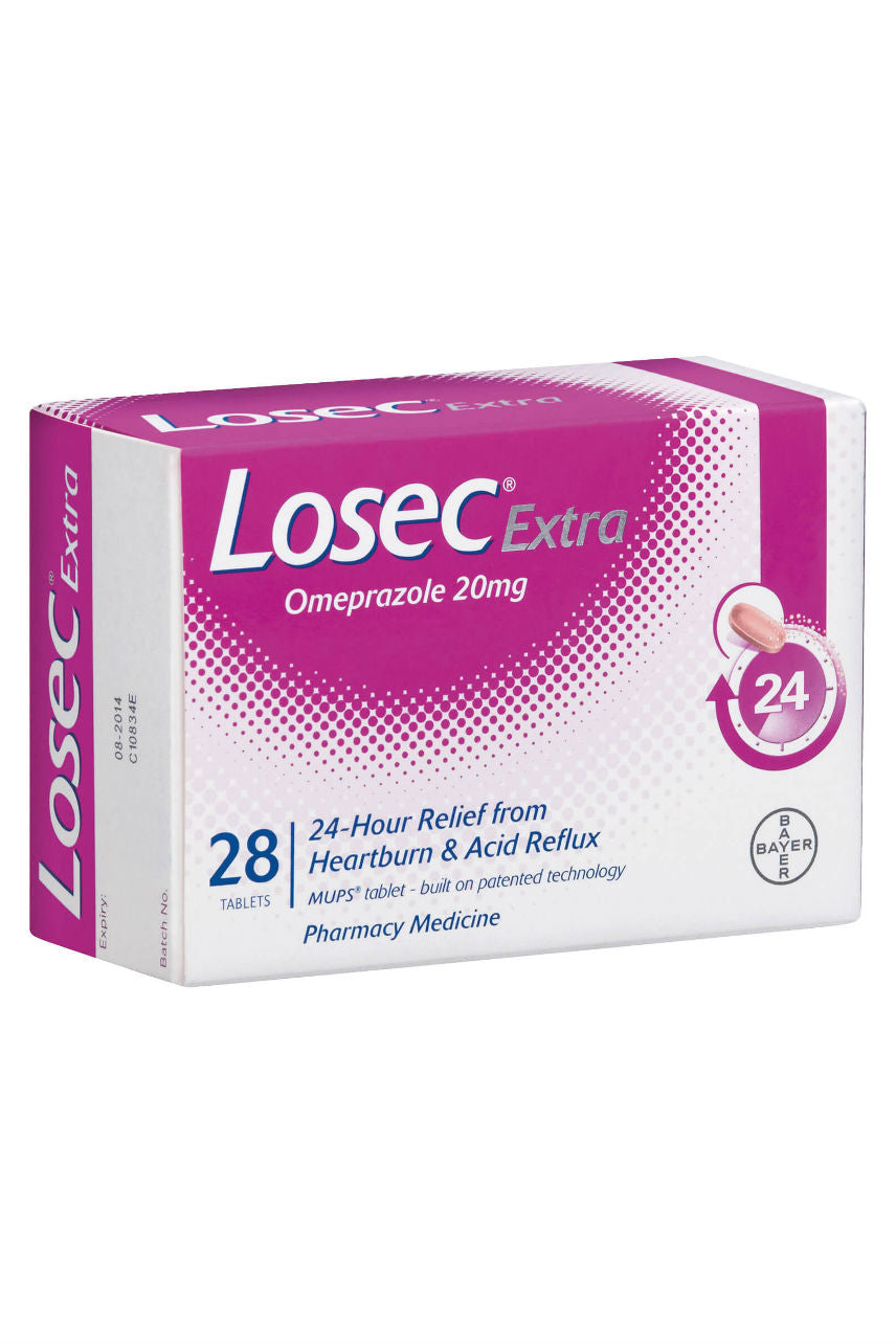 LOSEC Extra 20mg 28tabs - Life Pharmacy St Lukes