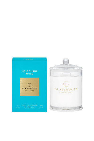 GLASSHOUSE FRAGRANCES Melbourne Muse Candle 380g - Life Pharmacy St Lukes