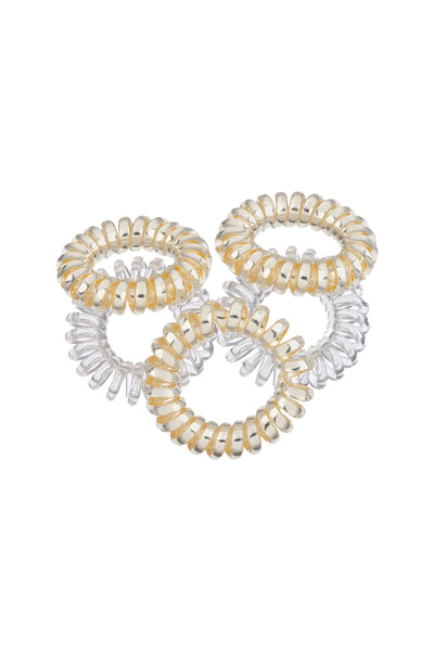 MITA HO4256BD Kink Resistant Spirals Blonde & Clear (Pack of 5) - Life Pharmacy St Lukes