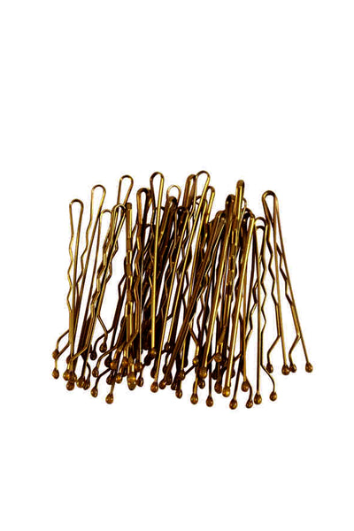 MITA Contour Bobby Pins 5cm 80pk - Brown - Life Pharmacy St Lukes