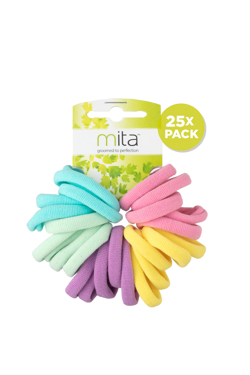 Mita HE4035CD Softies Hair Ties Multi Colours (Pack of 25) - Life Pharmacy St Lukes