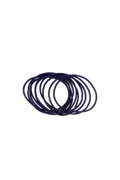 MITA HE4031NA  Snag Free Elastics Thin Navy (Pack of 28) - Life Pharmacy St Lukes