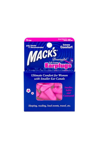 MACKS Dream Girl Snore Blocker 30dB 5 Pairs - Life Pharmacy St Lukes