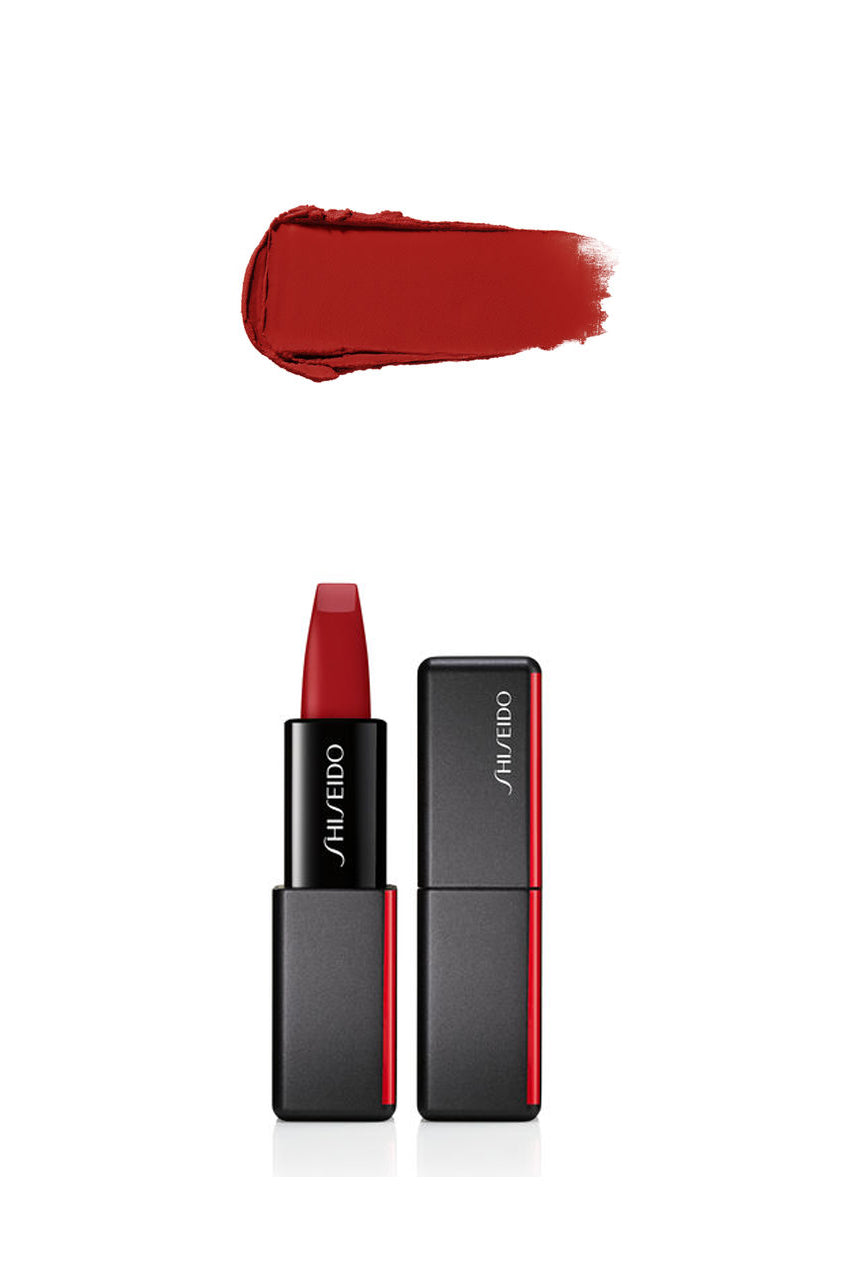 SHISEIDO ModernMatte Powder Lipstick  516 Exotic Red - Life Pharmacy St Lukes