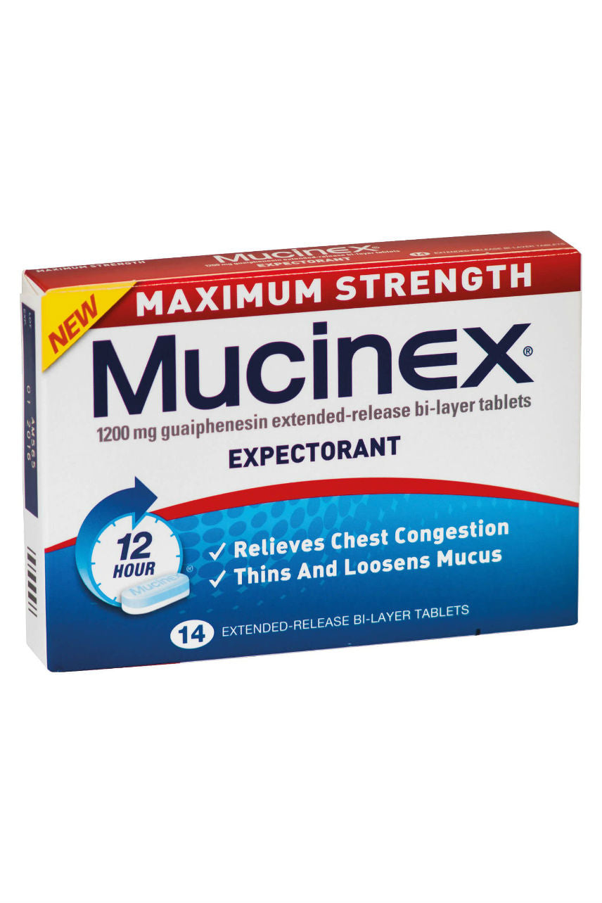 MUCINEX Maximum Strength 1200mg 14s - Life Pharmacy St Lukes