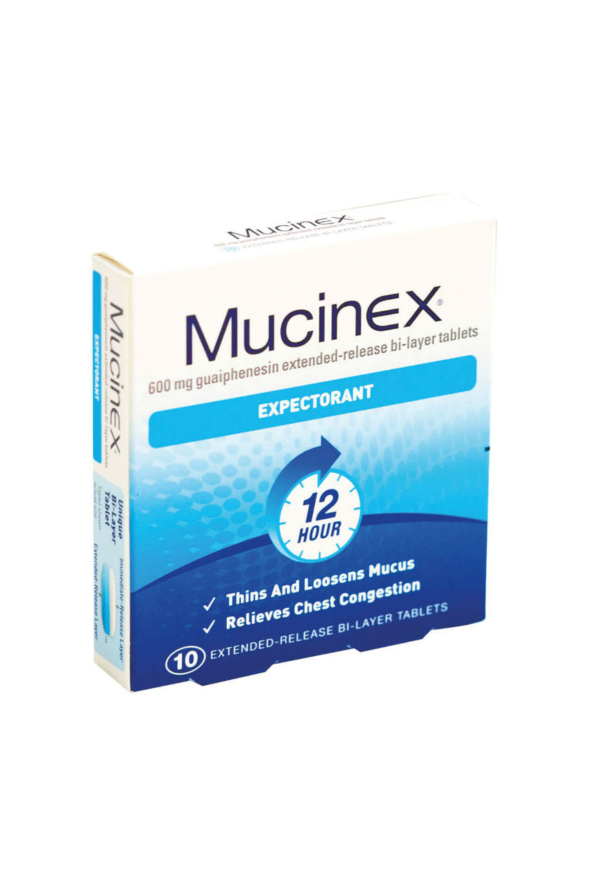 MUCINEX Expectorant 600mg Tabs 10s - Life Pharmacy St Lukes