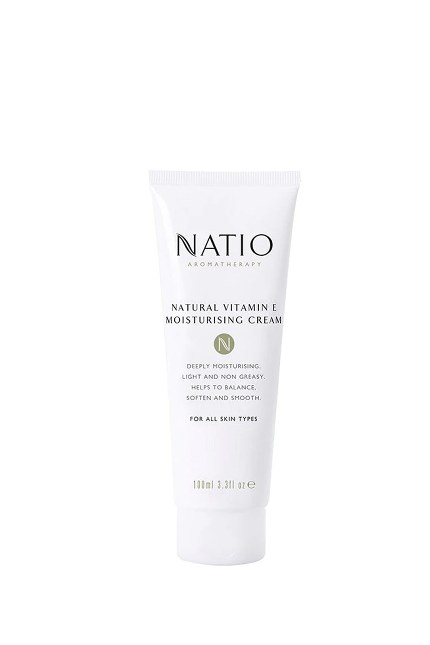 NATIO Aromatherapy Natural Vitamin E Moisturising Cream 100ml - Life Pharmacy St Lukes