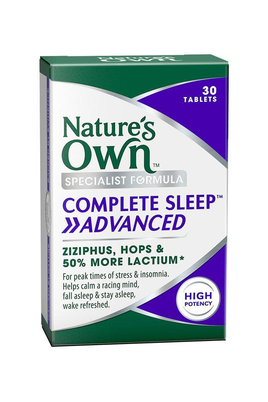 NATURE'S OWN Complete Sleep Advanced 30tabs - Life Pharmacy St Lukes