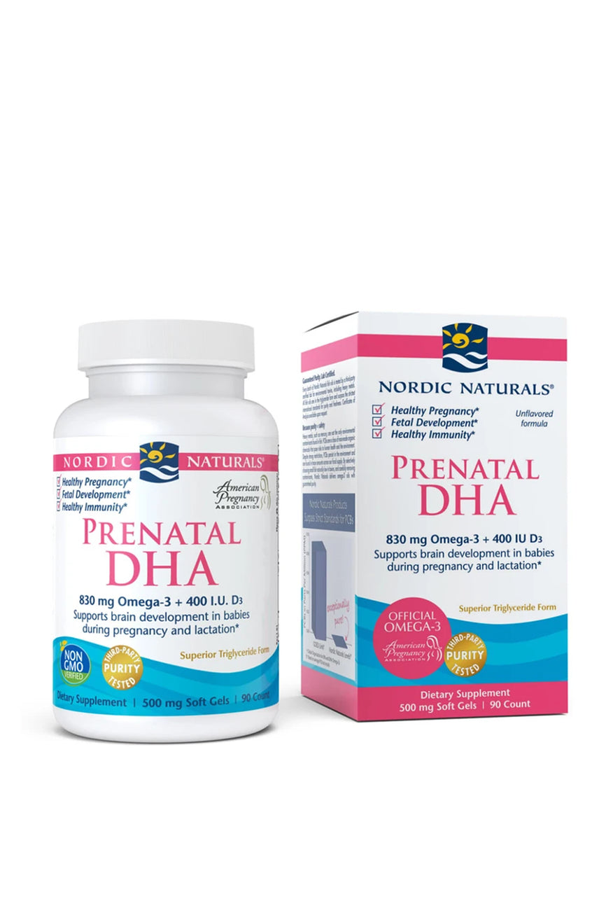 NORDIC NATURALS Prenatal DHA 830mg + Vitamin D3 400IU 90s - Life Pharmacy St Lukes