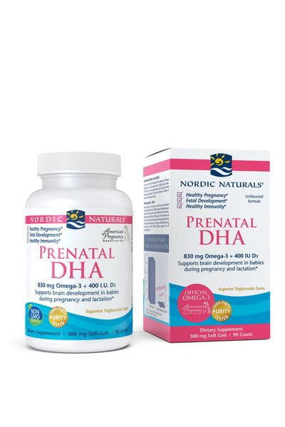 NORDIC NATURALS Prenatal DHA 830mg + Vitamin D3 400IU 90s - Life Pharmacy St Lukes