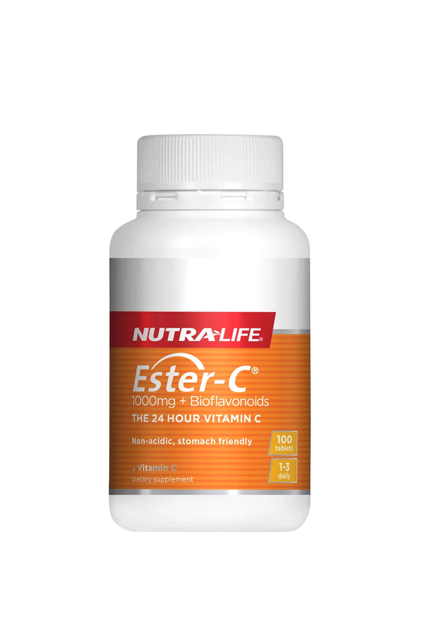NUTRALIFE Ester-C® 1000mg + Bioflavonoids 1000mg 100 Tablets - Life Pharmacy St Lukes
