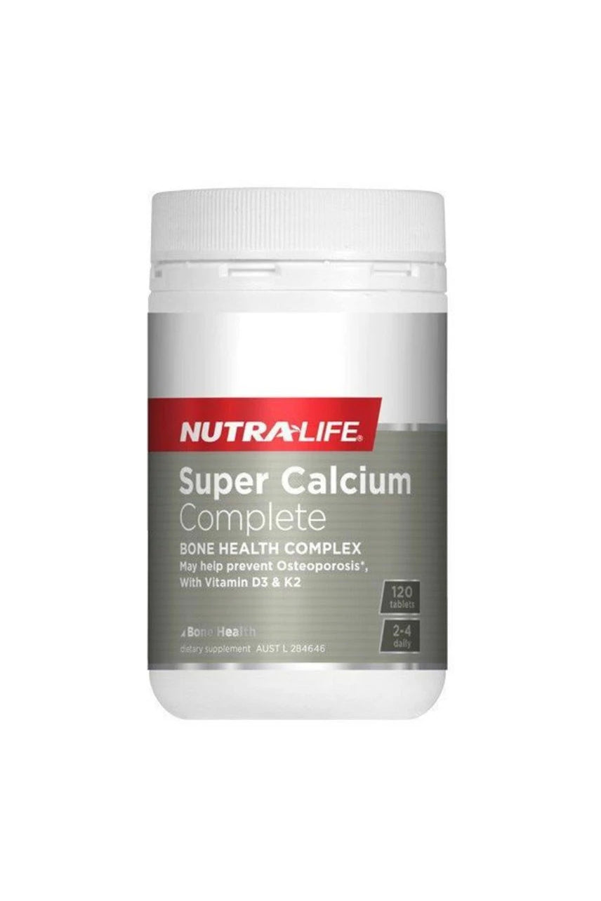 NUTRALIFE Super Calcium Complete 120tabs - Life Pharmacy St Lukes