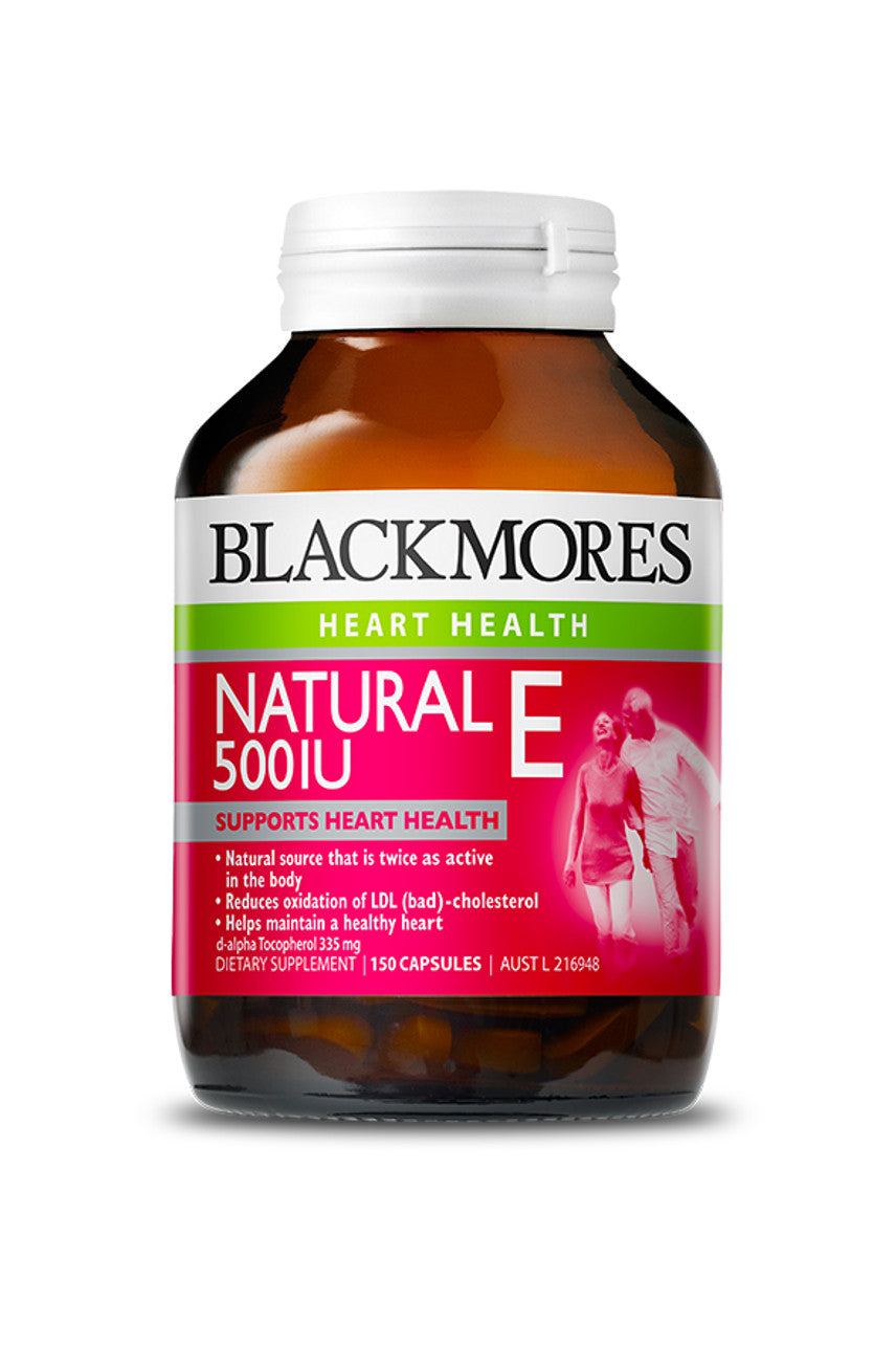 Blackmores Vitamin E 500IU 150 Capsules - Life Pharmacy St Lukes
