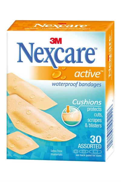 Nexcare Active Bandages Assorted 30pk - Life Pharmacy St Lukes