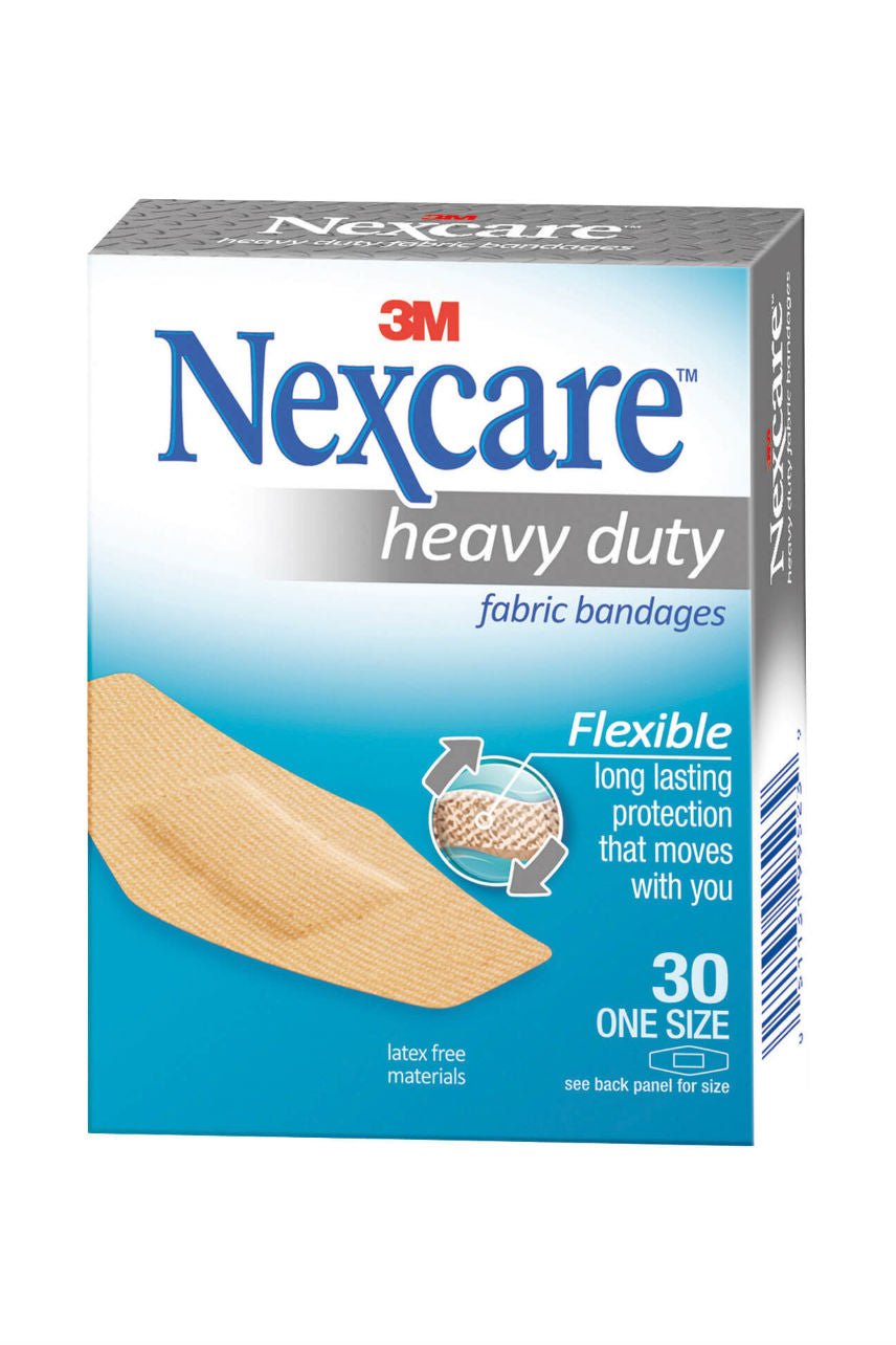 Nexcare Heavy Duty Fabric Bandage 1-Size 30 - Life Pharmacy St Lukes