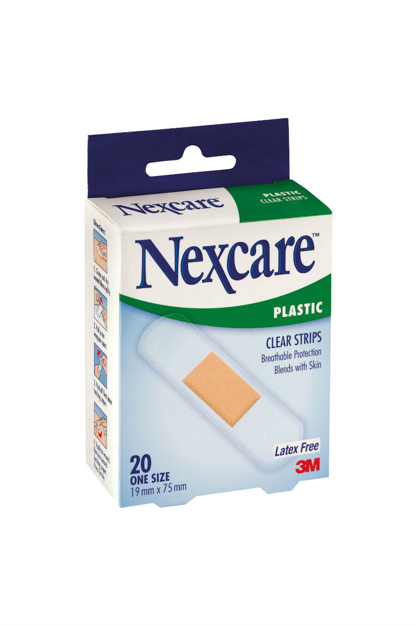 Nexcare Clear Plastic Strips 20pk - Life Pharmacy St Lukes