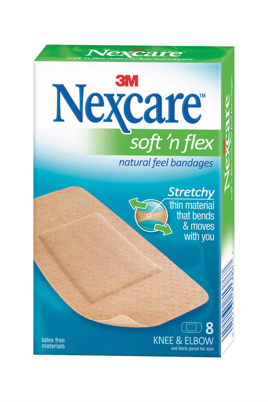 Nexcare Soft N Flex Knee & Elbow 8pk - Life Pharmacy St Lukes