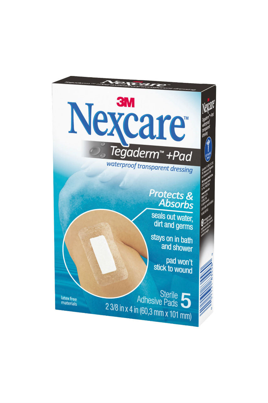 Nexcare Tegaderm Waterproof Transparent Pad 5/box - Life Pharmacy St Lukes