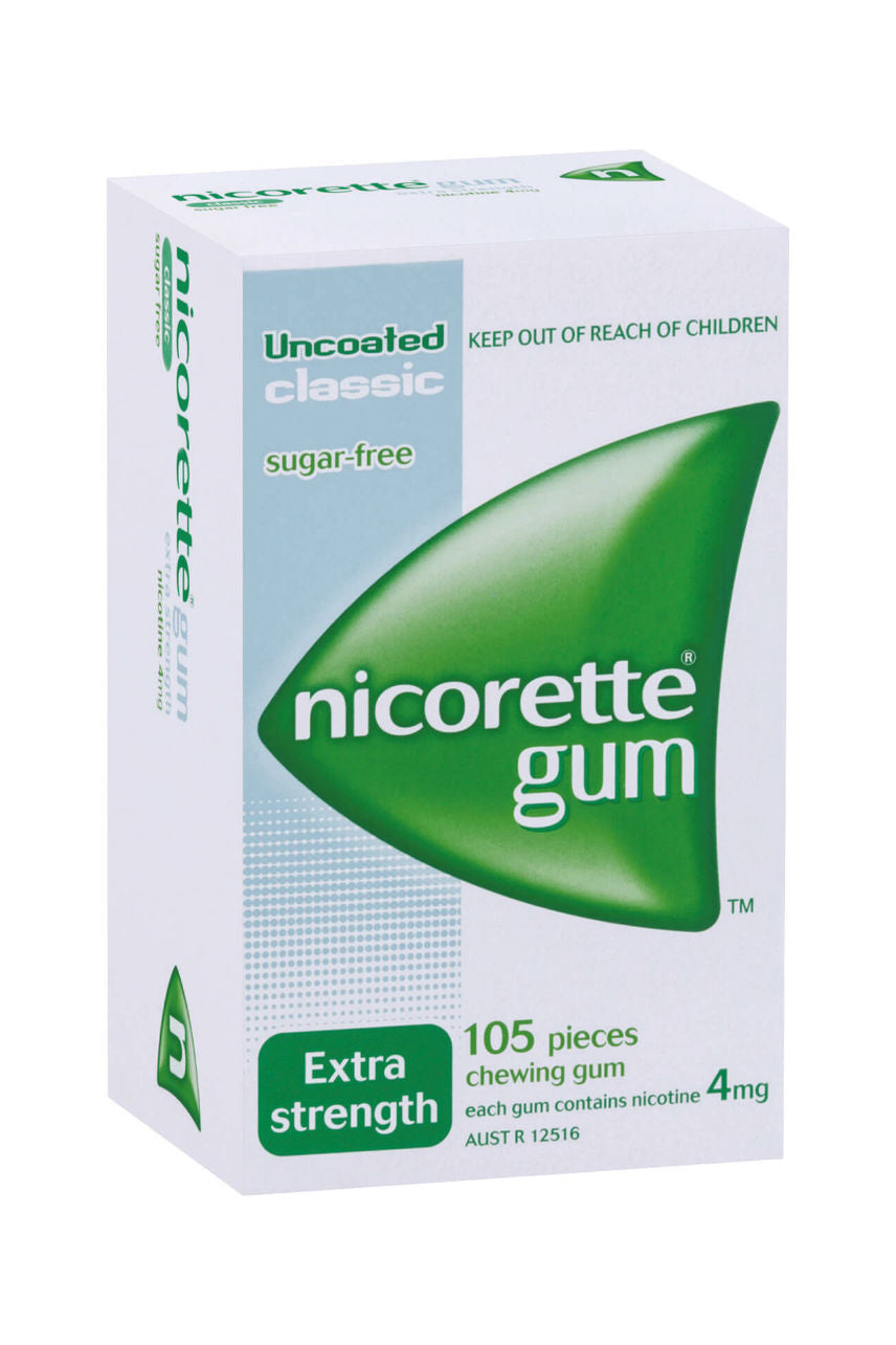 NICORETTE Gum Classic 4mg 105 - Life Pharmacy St Lukes