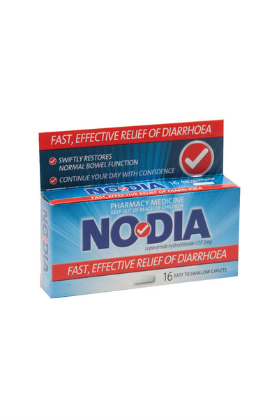 NODIA Loperamide Hcl 2mg 16 Capsules - Life Pharmacy St Lukes