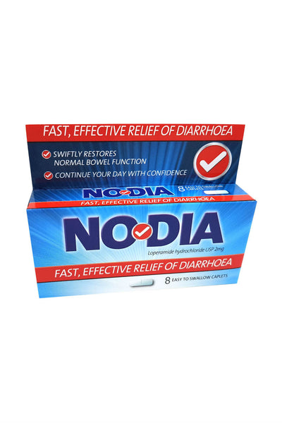 NODIA Loperamide Hcl 2mg 8 Capsules - Life Pharmacy St Lukes