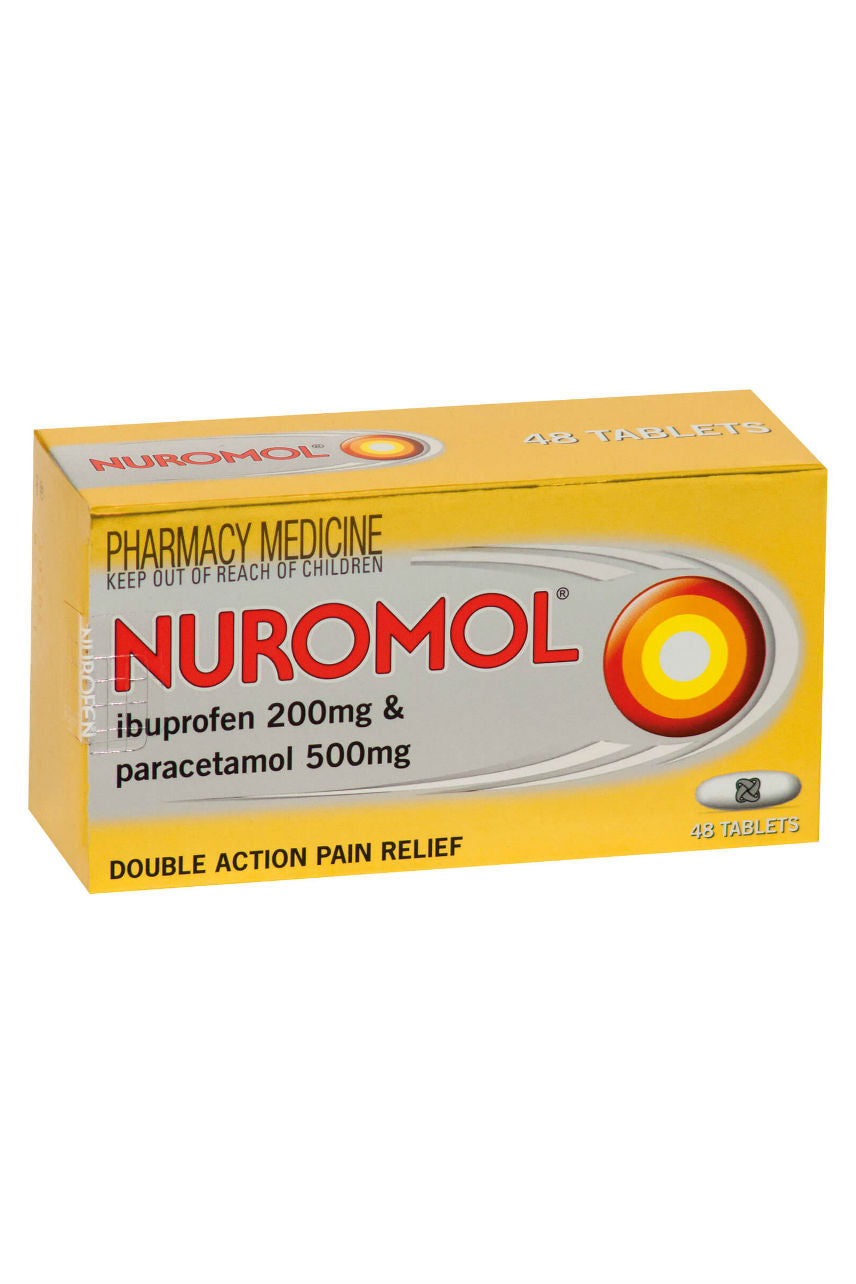 NUROMOL Tabs 48s - Life Pharmacy St Lukes
