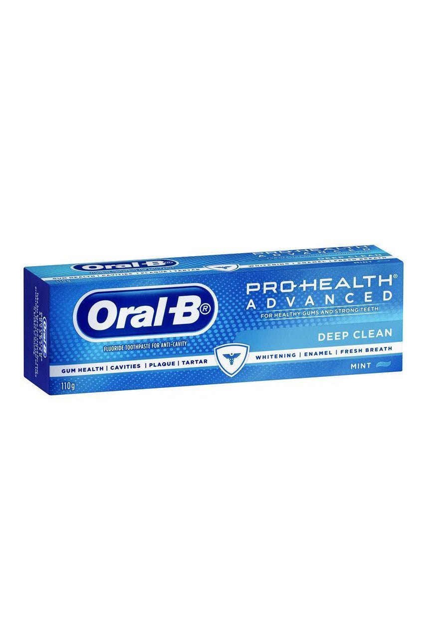 ORAL B Advanced Deep Clean Toothpaste 110g - Life Pharmacy St Lukes