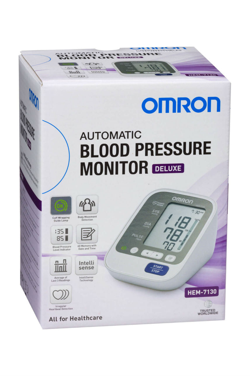 OMRON Deluxe BP Monitor  HEM7130 - Life Pharmacy St Lukes