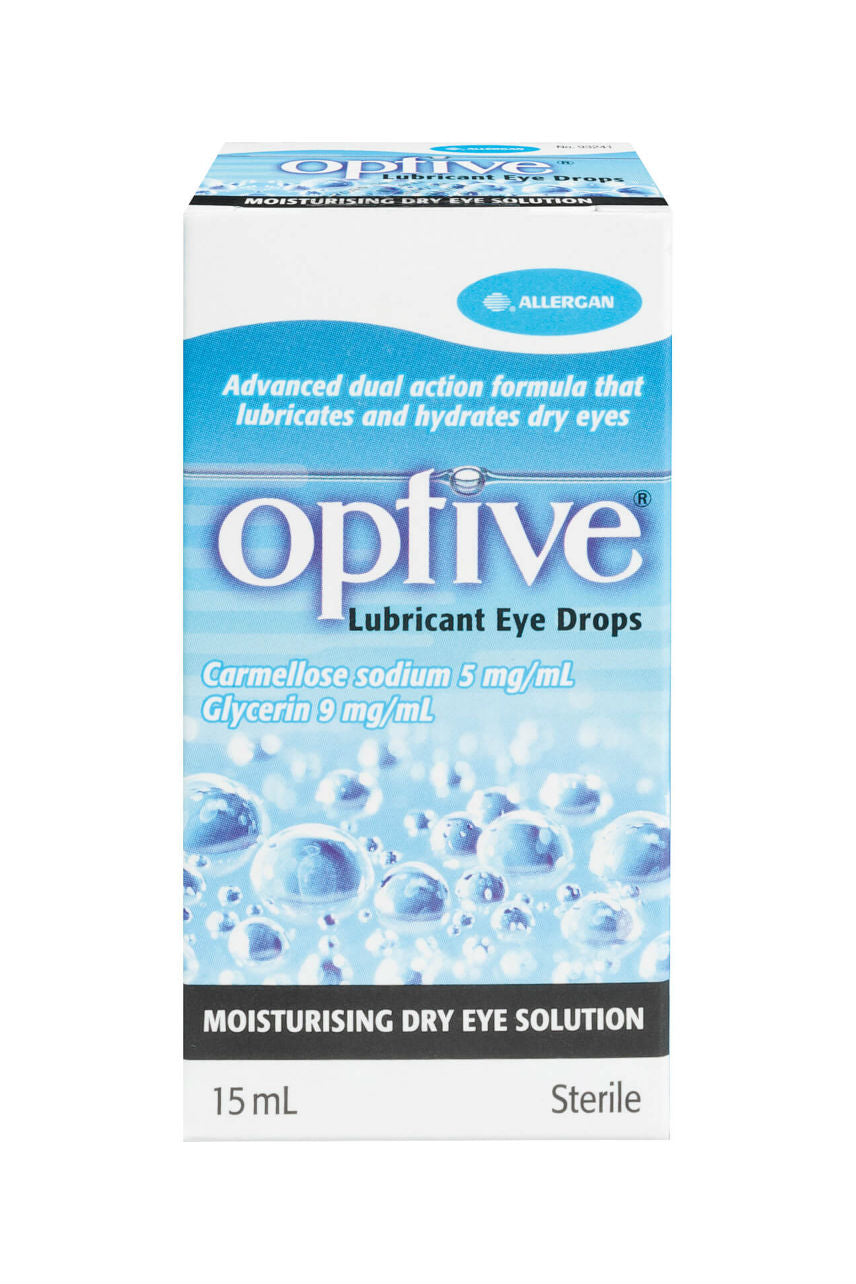 Optive Lubricant Eye Drops 15ml - Life Pharmacy St Lukes