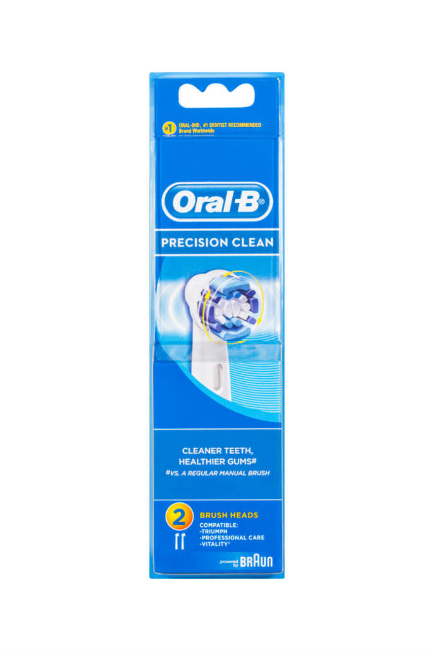 ORAL B Precision Clean Refill 2s - Life Pharmacy St Lukes