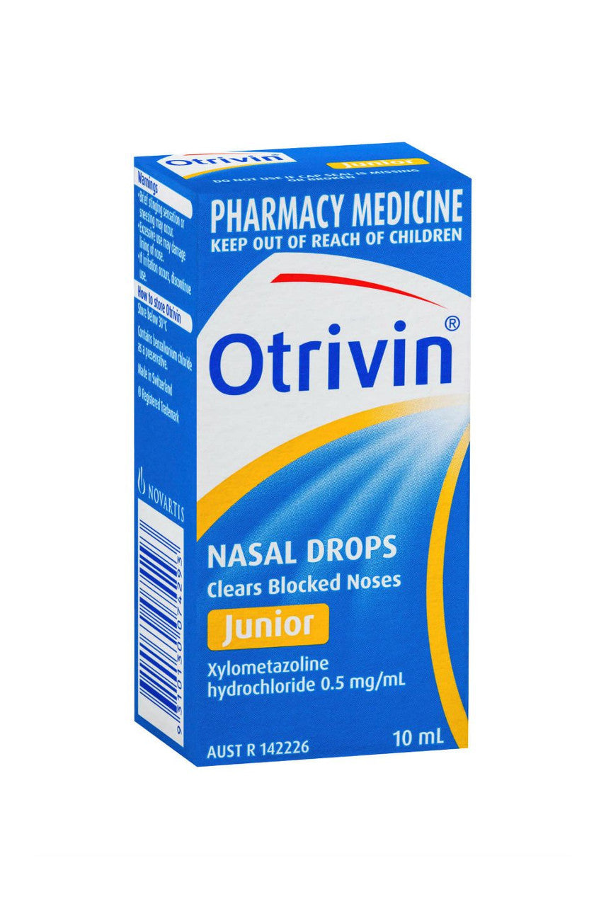 Otrivin Junior Nasal Drops 10ml - Life Pharmacy St Lukes