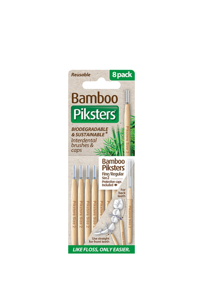 PIKSTERS Bamboo Silver Size 0  - 8 Pack - Life Pharmacy St Lukes