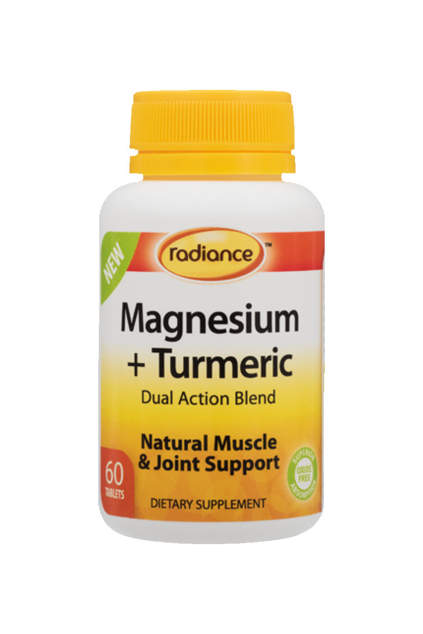 RADIANCE Magnesium & Turmeric 60tabs - Life Pharmacy St Lukes