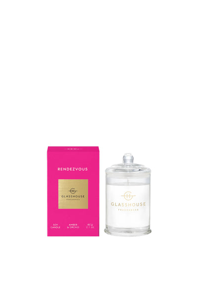 GLASSHOUSE FRAGRANCES Rendezvous Candle 60g - Life Pharmacy St Lukes