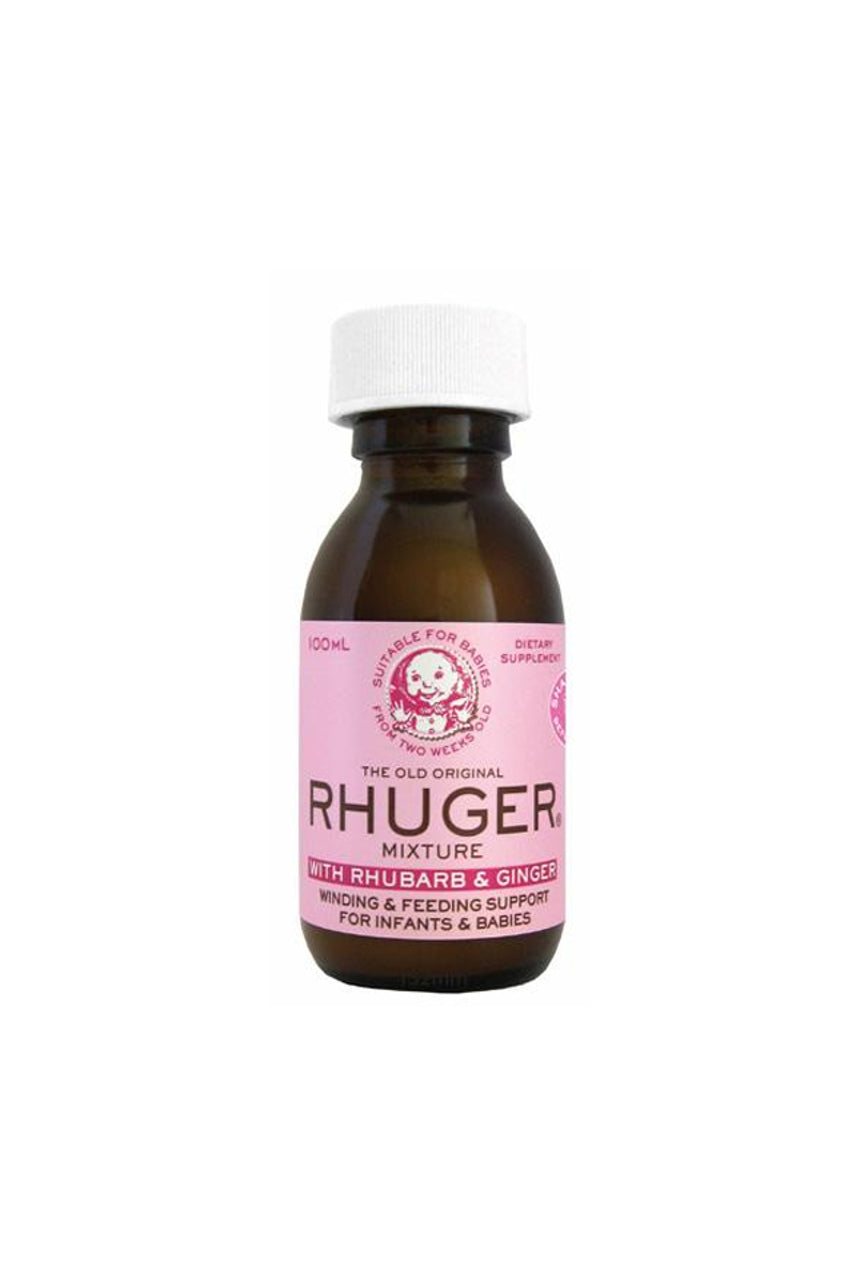 Rhuger Mixture Rhubarb & Ginger 100ml - Life Pharmacy St Lukes