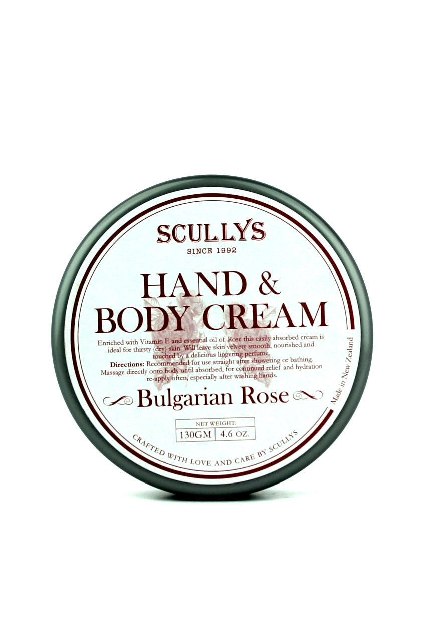 SCULLYS Bulgarian Rose Hand & Body Cream - Life Pharmacy St Lukes