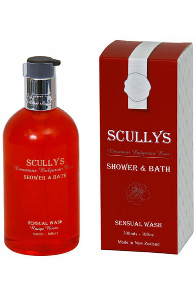 SCULLYS Bulgarian Rose Shower & Body wash 300ml - Life Pharmacy St Lukes